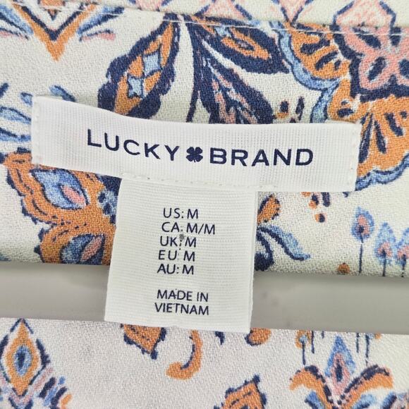 Lucky Brand peasant boho style midi dress. Size medium. - Picture 6 of 7